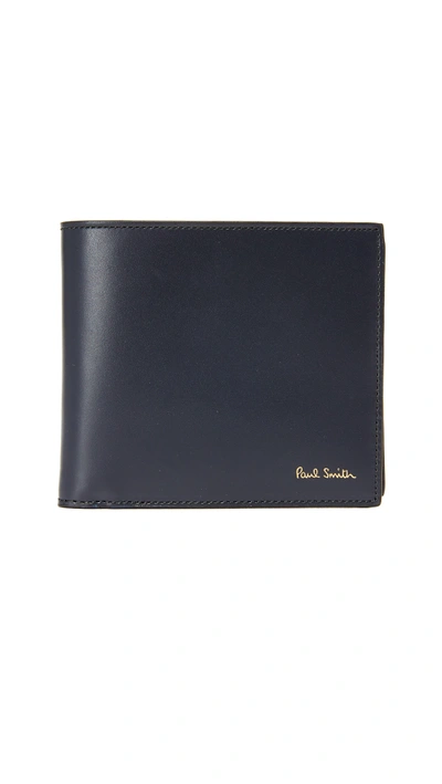 Shop Paul Smith Color Band Billfold Wallet In Bright Stripe