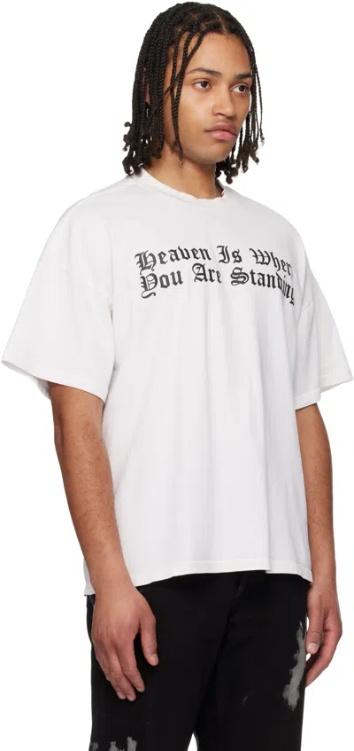Alexander Digenova Heaven T-shirt In White
