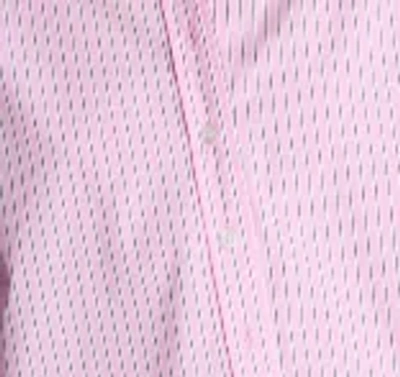 Kenneth Cole Cropped Long Sleeve Button Front Shirt In Purple