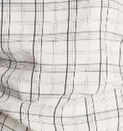 Kenneth Cole Center Back Zip Mini A-lined Skirt In Neutral