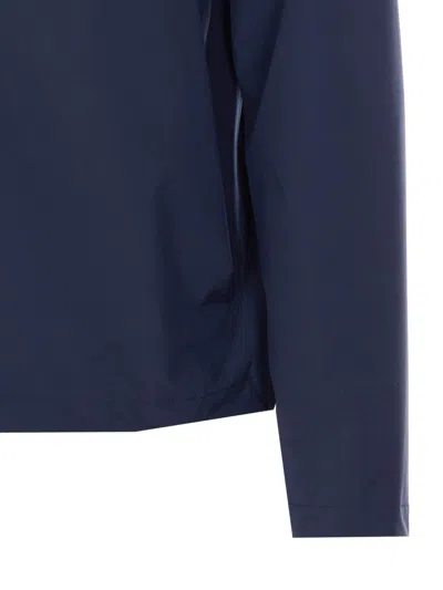 Herno Men Windstopper 2 Layers Jacket In Blue