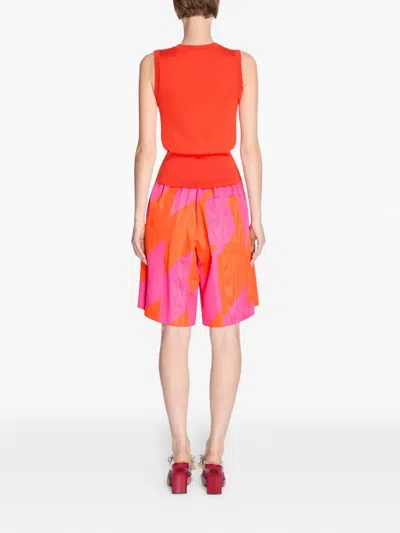 Dries Van Noten Printed Shorts In Multi