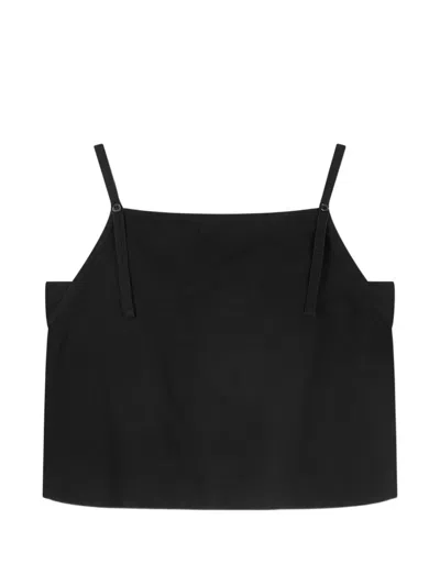Tomboy Strap Bustier In Black