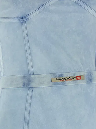 Diesel D-ony Dresses Light Blue In Blue