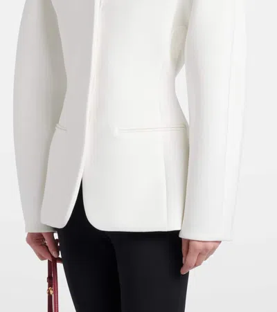 Jacquemus Fitted Jacket In White