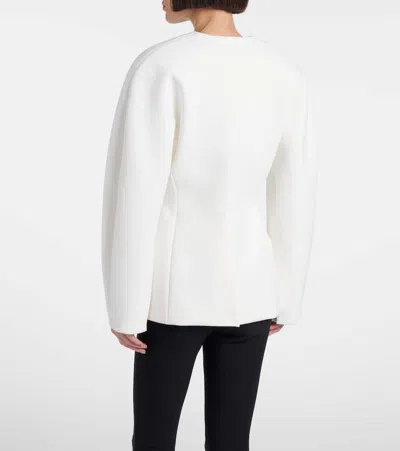 Jacquemus Fitted Jacket In White