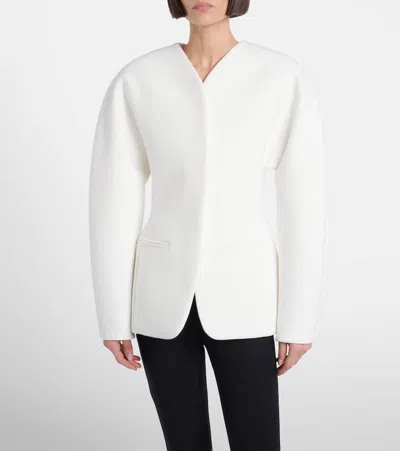 Jacquemus Fitted Jacket In White