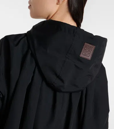 Loewe Technical Cotton-blend Jacket In Black