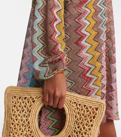 Missoni Zig Zag Lamé Shirt In Multi