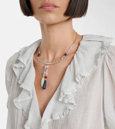 Doen Henri Ruffled Pintucked Broderie Anglaise Cotton Top In White