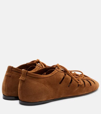 Isabel Marant Leyza Gd Ballet Flats -  - Leather - Brown