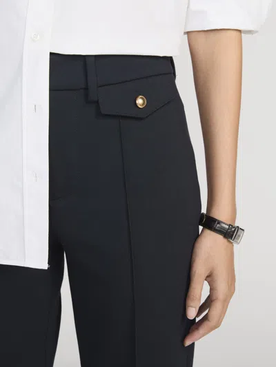 Frame The Modernist High Waist Wide Leg Pants In Multi