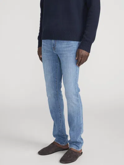 Frame Modern Straight Jeans In Blue