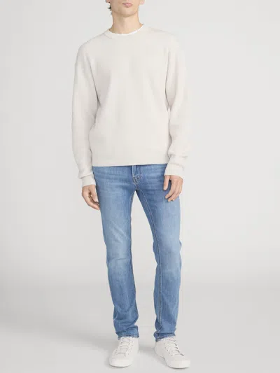 Frame Modern Straight Jeans In Blue