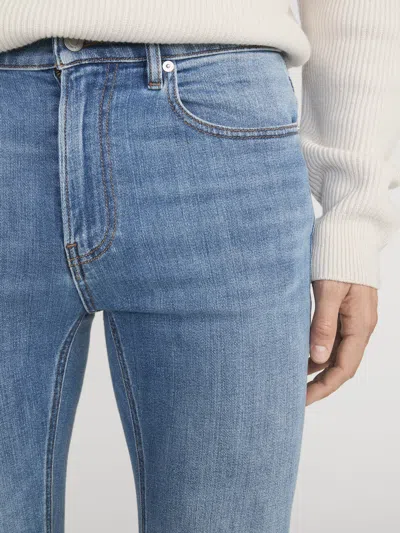 Frame Modern Straight Jeans In Blue