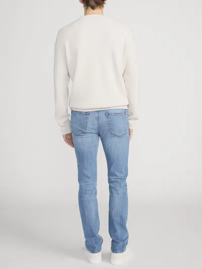 Frame Modern Straight Jeans In Blue