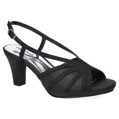 Easy Street Starlight Sandal In Black