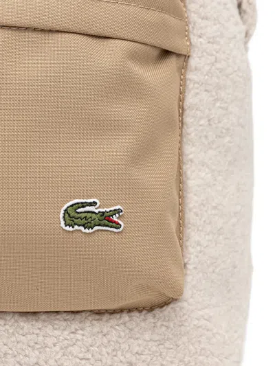 Lacoste Neocroc Backpack In Neutral