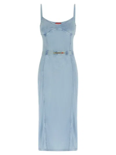 Diesel D-ony Dresses Light Blue In Blue
