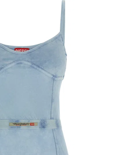 Diesel D-ony Dresses Light Blue In Blue