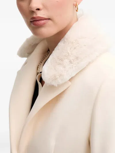 Gaudì Button-up Coat In White