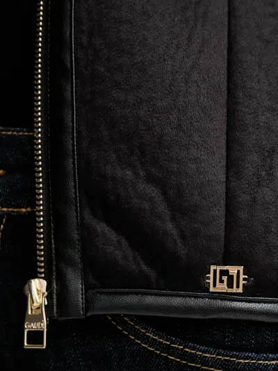 Gaudì Textured-collar Jacket In Black