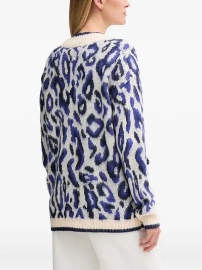 Gaudì Leopard-print Button-up Cardigan In Multi