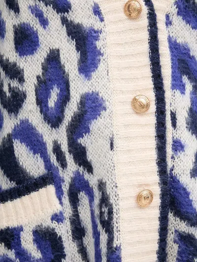 Gaudì Leopard-print Button-up Cardigan In Multi