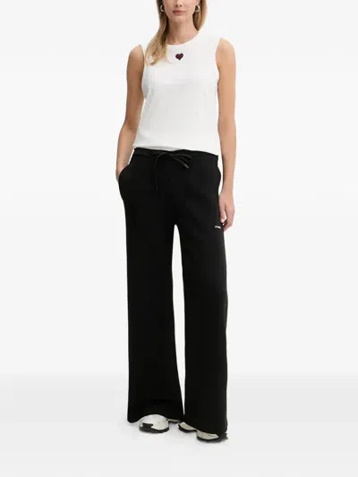 Pinko Drawstring Track Pants In Black