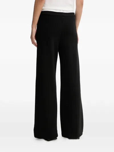 Pinko Drawstring Track Pants In Black