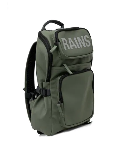 Rains Texel Cargo Backpack In Green