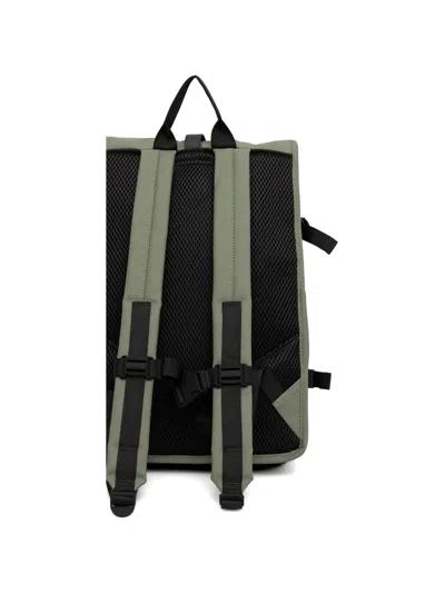 Rains Large Rolltop Backpack In Green