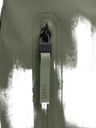 Rains Large Rolltop Backpack In Green