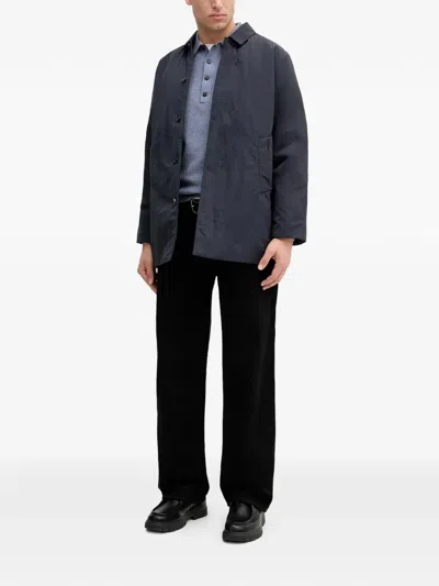 Hackett Button-fastening Polo Shirt In Blue