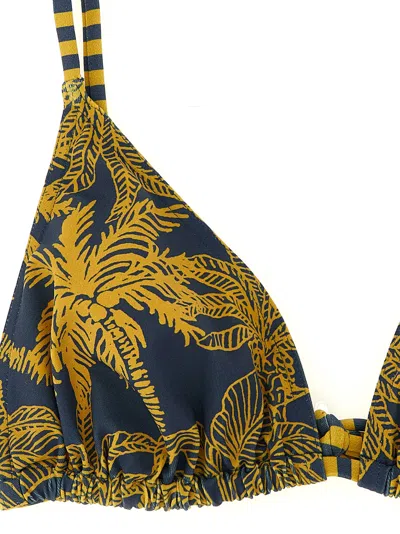 Eres Hamac Triangle Bikini Top Adjustable Straps Tropical In Multi