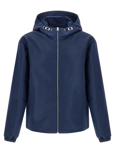 Givenchy Paris Puffer Jackets Blue In Blue