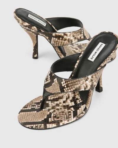 Naked Wolfe Martine Natural Snake In Multi