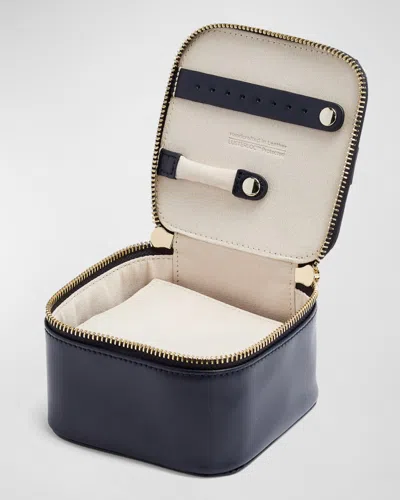 Wolf Maria Zip Jewelry Cube In Blue
