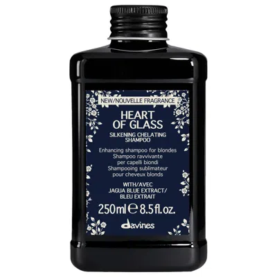 Davines Heart Of Glass Silkening Chelating Shampoo There Must Be An Angel In Transparent