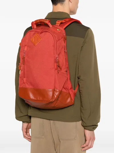 Visvim Cordura 20l Backpack In Red