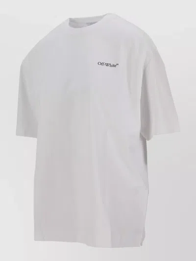 Off-white White Logo T-shirt In White