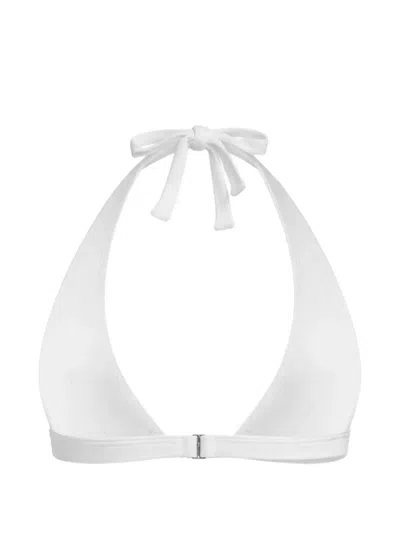 Michael Michael Kors Ring-detailing Bikini Top In White
