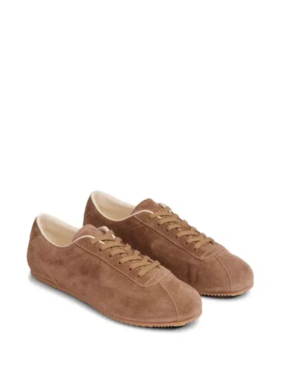 Common Projects Driving Suede Sneakers In Brown