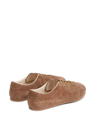 Common Projects Driving Suede Sneakers In Brown