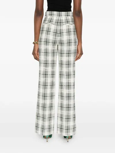 Imroska Plaid-pattern Trousers In Multi
