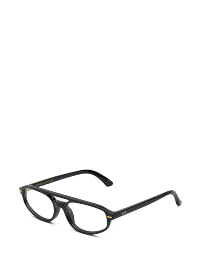 Retrosuperfuture Pilot-frame Glasses In Black
