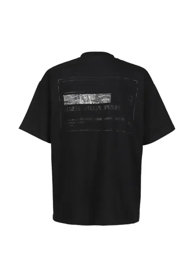 Breath Graphic-print T-shirt In Black