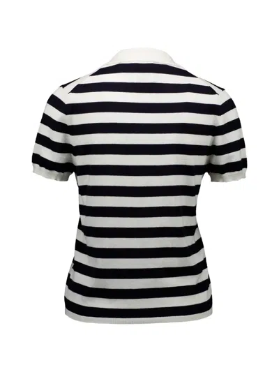 Allude Striped Top In Multi