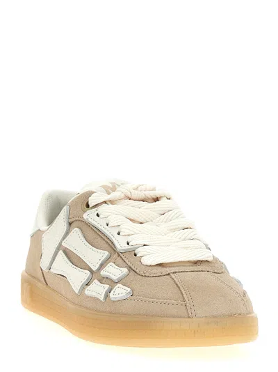 Amiri Pacific Bones Low-top Sneakers With Rubber Sole In Multi