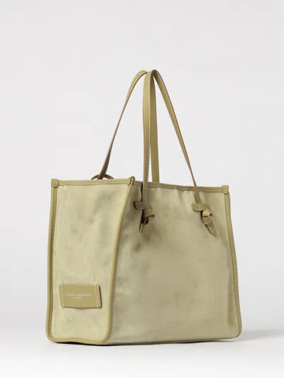 Gianni Chiarini Drawstring Shoulder Bag In Green